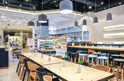 Megaman LEDs Specified for Green Common Concept Store