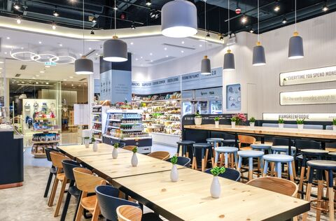 Megaman LEDs Specified for Green Common Concept Store