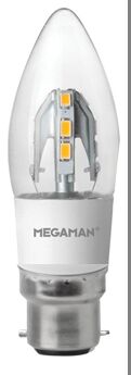 Product Recall &ndash; Megaman 4W Incanda-LED Candle B22, Batch 14W41 (LC0704CS / 143267)