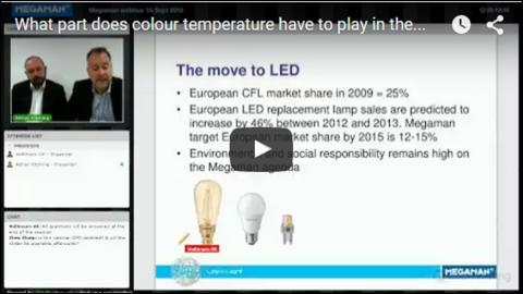 WEBINAR - What part does colour temperature have to play in the future of LEDs?