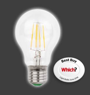 MEGAMAN Filament Lamp Achieves a Which? Best Buy