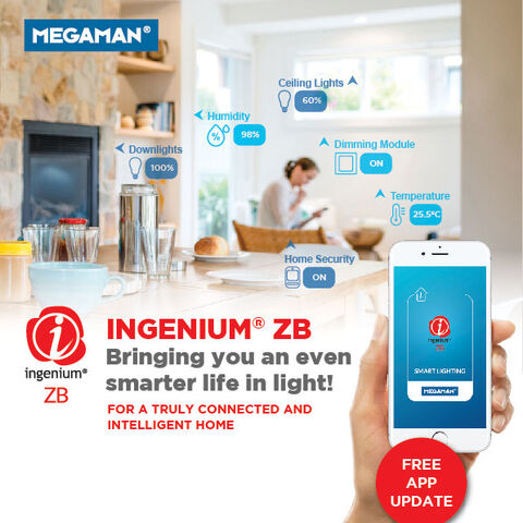 MEGAMAN LAUNCHES NEW INGENIUM&reg; ZB APP