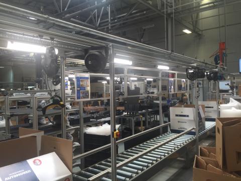 Megaman&rsquo;s Dino Integrated LED Battens Provide Wide Light Distribution for Husqvarna