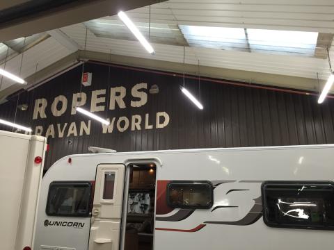 Ropers Caravan World Reaps the Rewards of New Megaman Lighting System