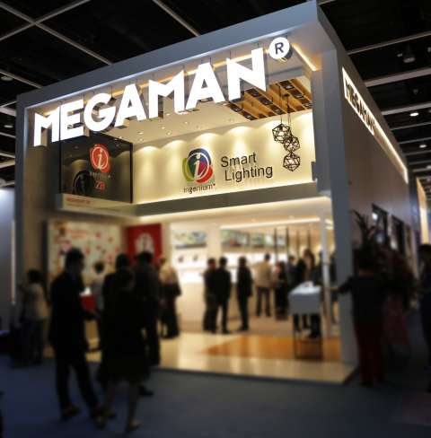 MEGAMAN&reg; to exhibit at Hong Kong Lighting Fair 2017