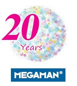Megaman is Celebrating 20 Years in Low Energy Lighting