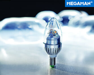 Megaman Launch LED Candle