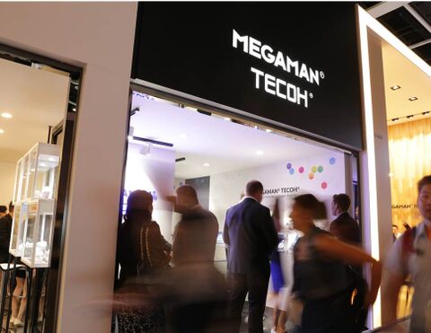 Megaman's TECOH Stand at the Hong Kong Lighting Fair 2016