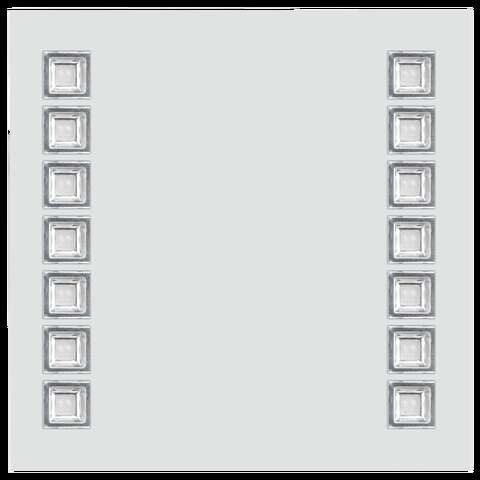ESTELA SQUARE Recessed LED Louvre Panel 30W 4000K