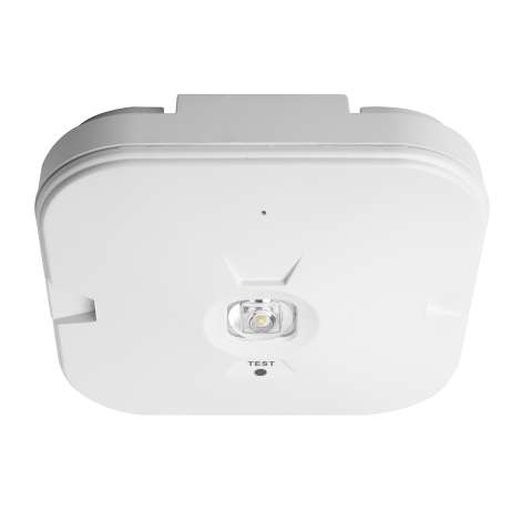 TEMPUS&reg; EMERGENCY OPEN AREA SURFACE MOUNTED DOWNLIGHT Non-Maintained (3W)