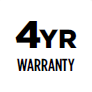 4 year warranty